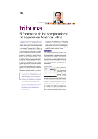 Artículo sobre el fenomeno de los comparadores en actualidad aseguradora américa latina