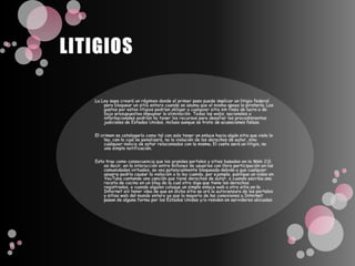 Artículo sobre la interdicción de los proyectos de