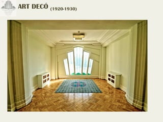 ART DECÓ (1920-1930)
 