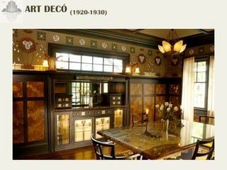 ART DECÓ (1920-1930)
 