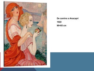 De camino a Anacapri
1922
96×85 cm
 