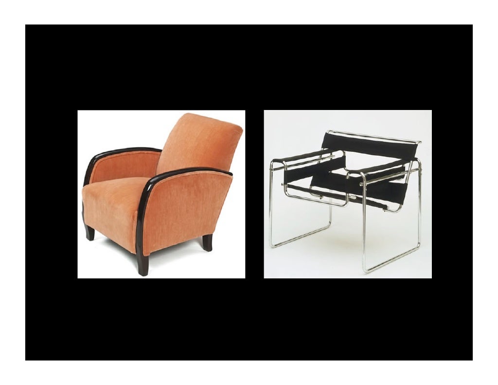 Art decó vs bauhaus