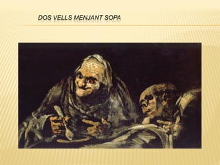 DOS VELLS MENJANT SOPA
 
