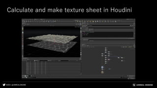 #UE4 | @UNREALENGINE
Calculate and make texture sheet in Houdini
 