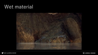 #UE4 | @UNREALENGINE
Wet material
 