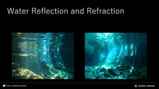 #UE4 | @UNREALENGINE
Water Reflection and Refraction
 
