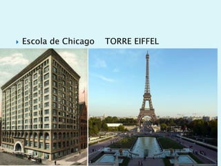 

Escola de Chicago

TORRE EIFFEL

 