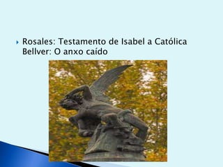 

Rosales: Testamento de Isabel a Católica
Bellver: O anxo caído

 