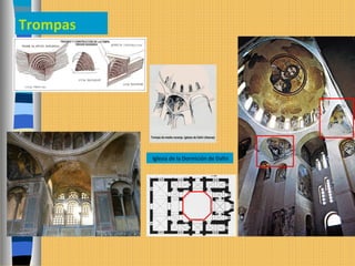 Trompas
Iglesia de la Dormición de Dafni
 