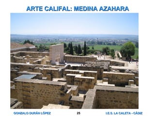 ARTE CALIFAL: MEDINA AZAHARA 