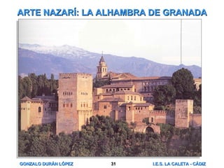 ARTE NAZARÍ: LA ALHAMBRA DE GRANADA 