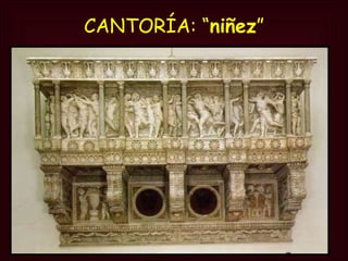 CANTORÍA: “ niñez ” 