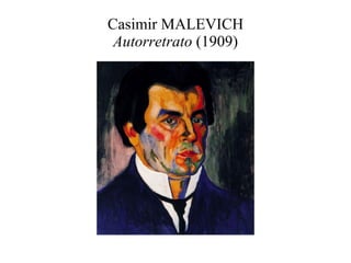 Casimir MALEVICH Autorretrato  (1909) 