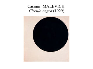 Casimir  MALEVICH  Círculo negro  (1929) 