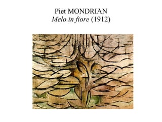 Piet MONDRIAN Melo in fiore  (1912) 