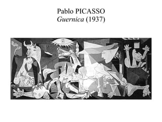 Pablo PICASSO Guernica  (1937) 