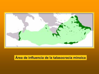 Área de influencia de la talasocracia minoica
 