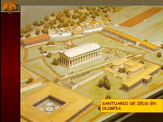 SANTUARIO DE ZEUS EN OLIMPIA