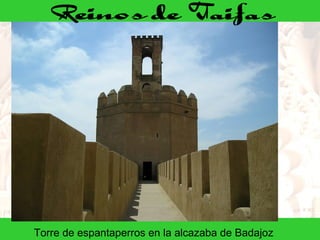 Torre de espantaperros en la alcazaba de Badajoz 