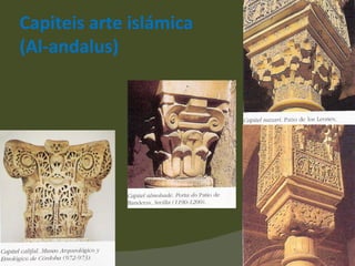 Capiteis arte islámica  (Al-andalus) 