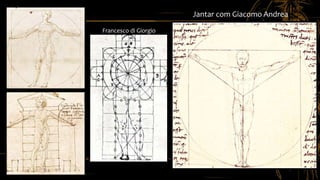 Jantar com Giacomo Andrea
Francesco di Giorgio
 