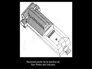 Reconstrucción de la basílica de San Pedro del Vaticano 