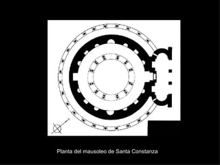 Planta del mausoleo de Santa Constanza 