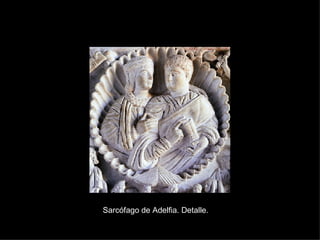 Sarcófago de Adelfia. Detalle. 