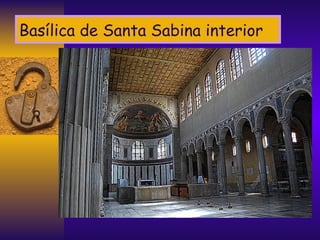 Basílica de Santa Sabina interior 