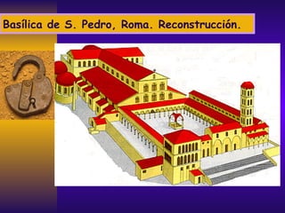 Basílica de S. Pedro, Roma. Reconstrucción. 