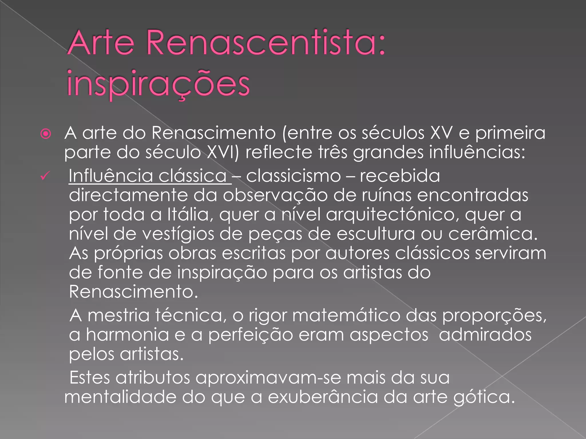 Arte Renascentista Pp