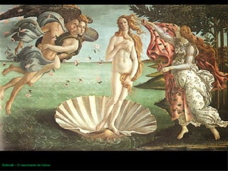 Botticelli – O nascimento de Venus 