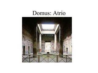 Domus: Atrio