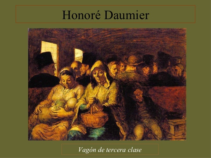 El Vagon De La Tercera Clase Honore Daumier Variaciones