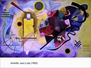 Amarillo, azul y rojo (1925)
 