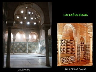 LOS BAÑOS REALES




CALDARIUM   SALA DE LAS CAMAS
 