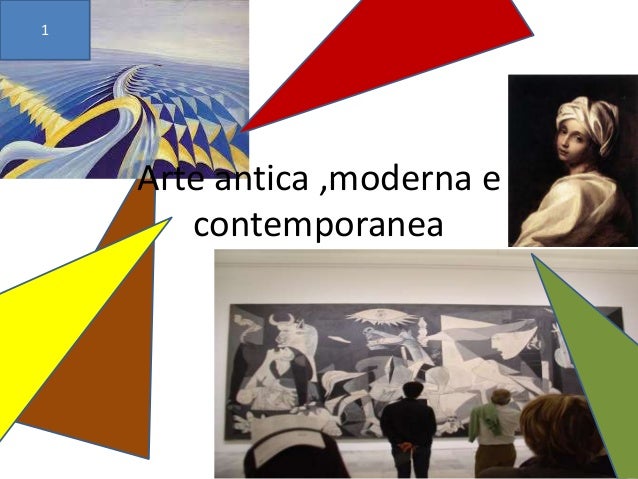 Arte antica, moderna e contemporanea