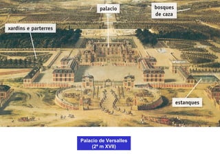 Palacio de Versalles
(2ª m XVII)
 