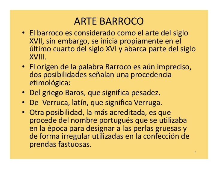 Arte barroco