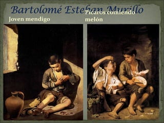 Pícaros comiendo melón 