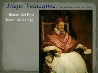 Retrato del Papa  Inocencio X (1650) 