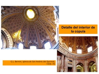 Detalle del interior de
la cúpula
 