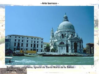 - Arte barroco -
 