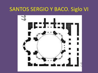 SANTOS SERGIO Y BACO. Siglo VI
 