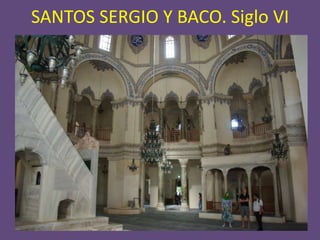 SANTOS SERGIO Y BACO. Siglo VI
 