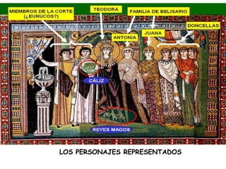 LOS PERSONAJES REPRESENTADOS

 