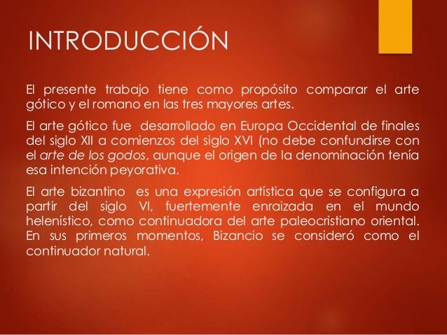 Arte Bizantino Y Gotico
