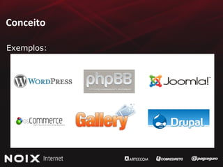 Conceito Exemplos: 