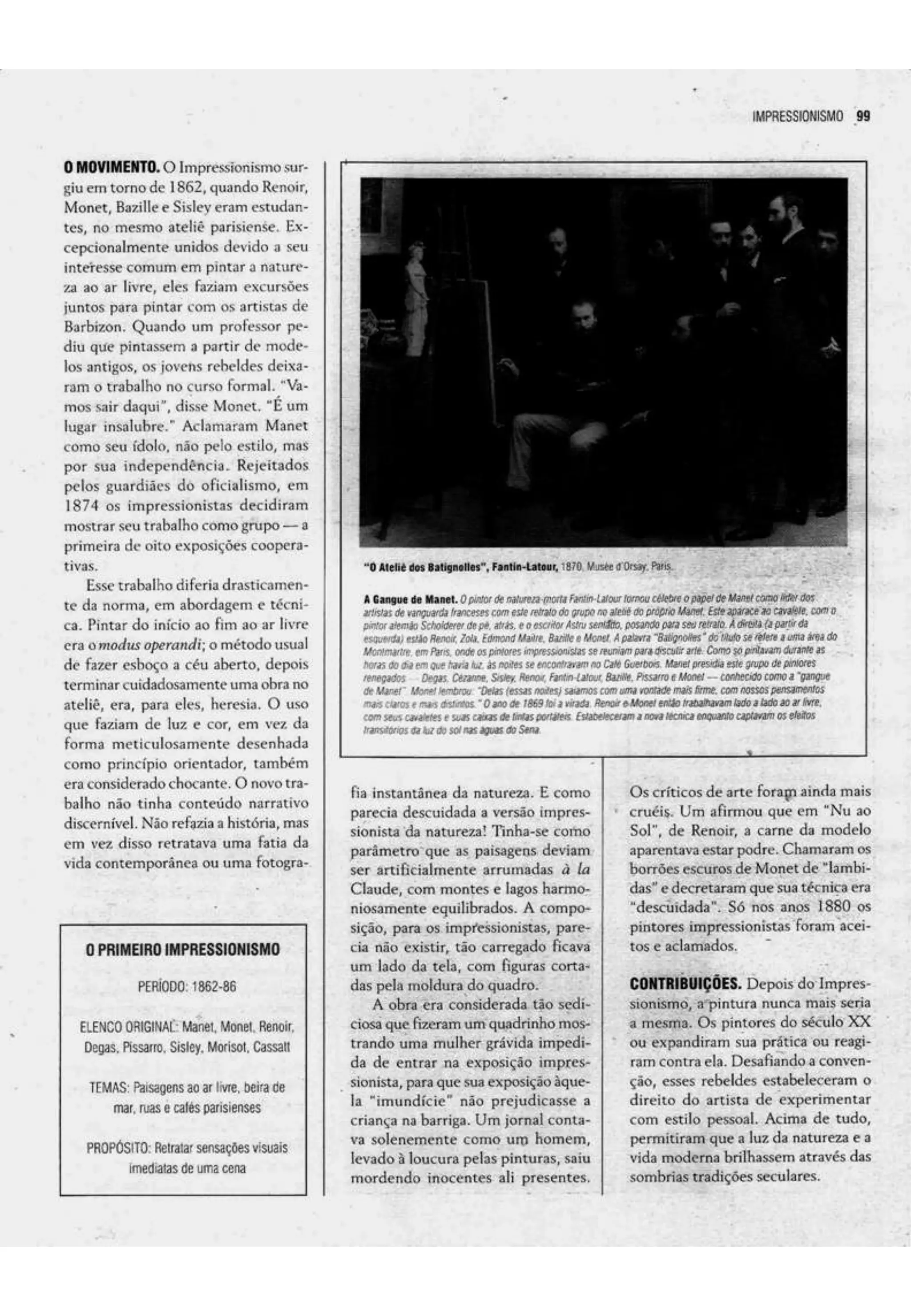 Arte comentada, da pré história ao pós-moderno