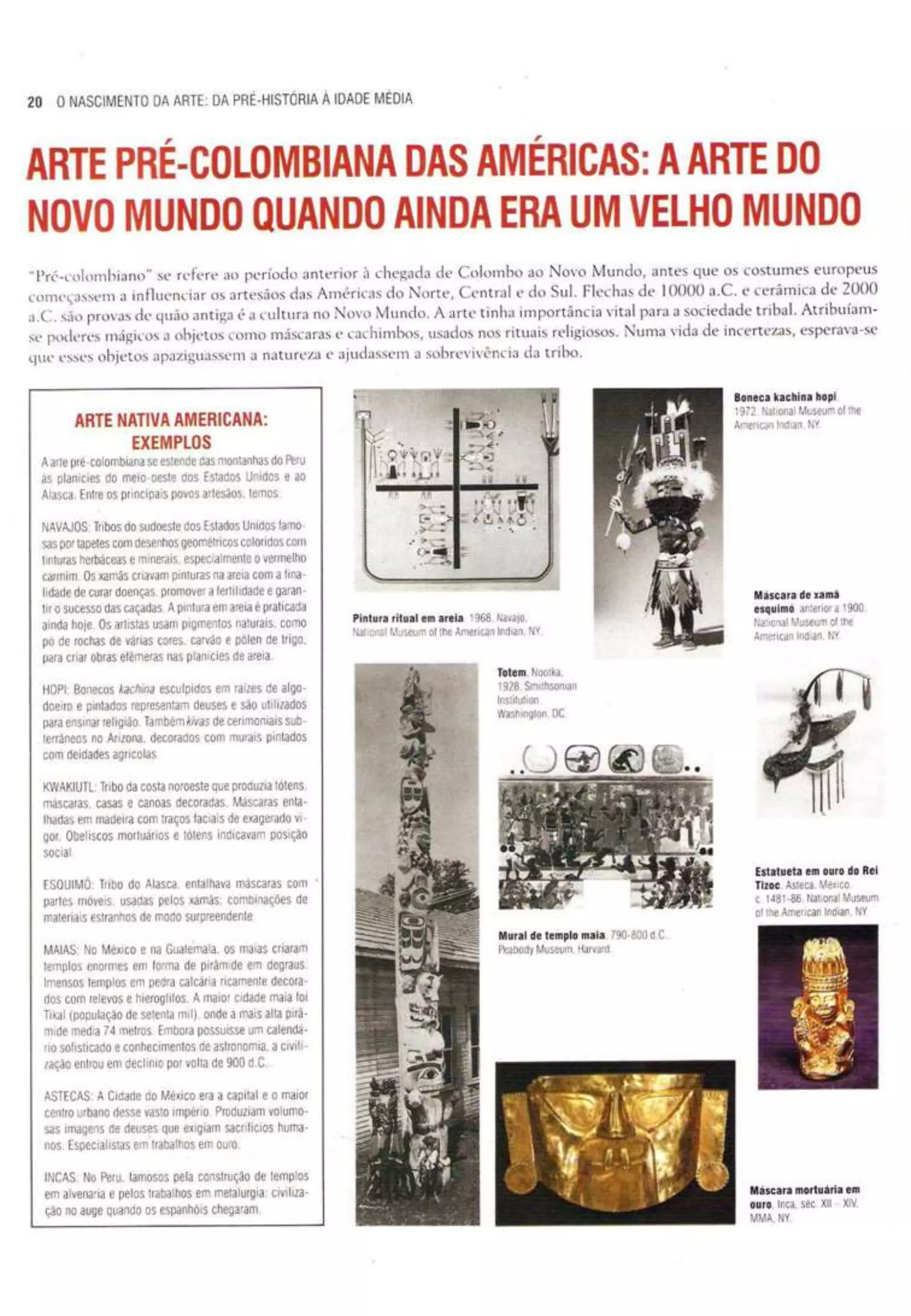 Arte comentada, da pré história ao pós-moderno